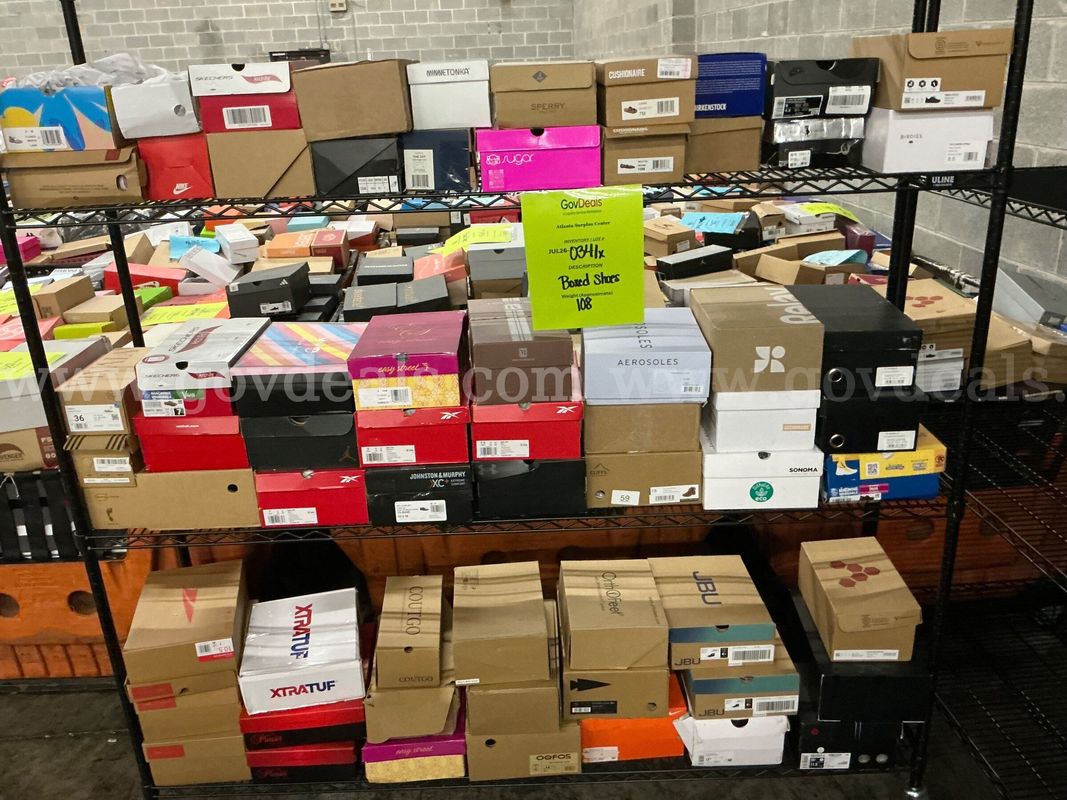 Apparel: "Boxed Shoes" (JUL26-0341X)