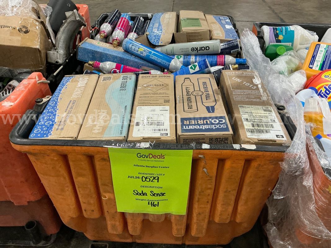General Merchandise: "Soda Sense Cartridges" (JUL26-0529)