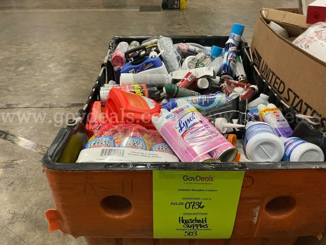 General Merchandise: "Household Supplies" (JUL26-0736X)