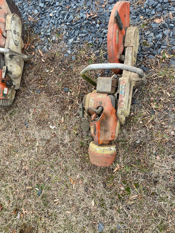 Lot of Two (2) Stihl TS400 Handheld Cut-off Saws