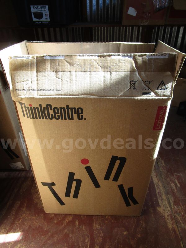 Box Of (8) Unused Lenovo Keyboards And (8) Unused Lenovo Mice