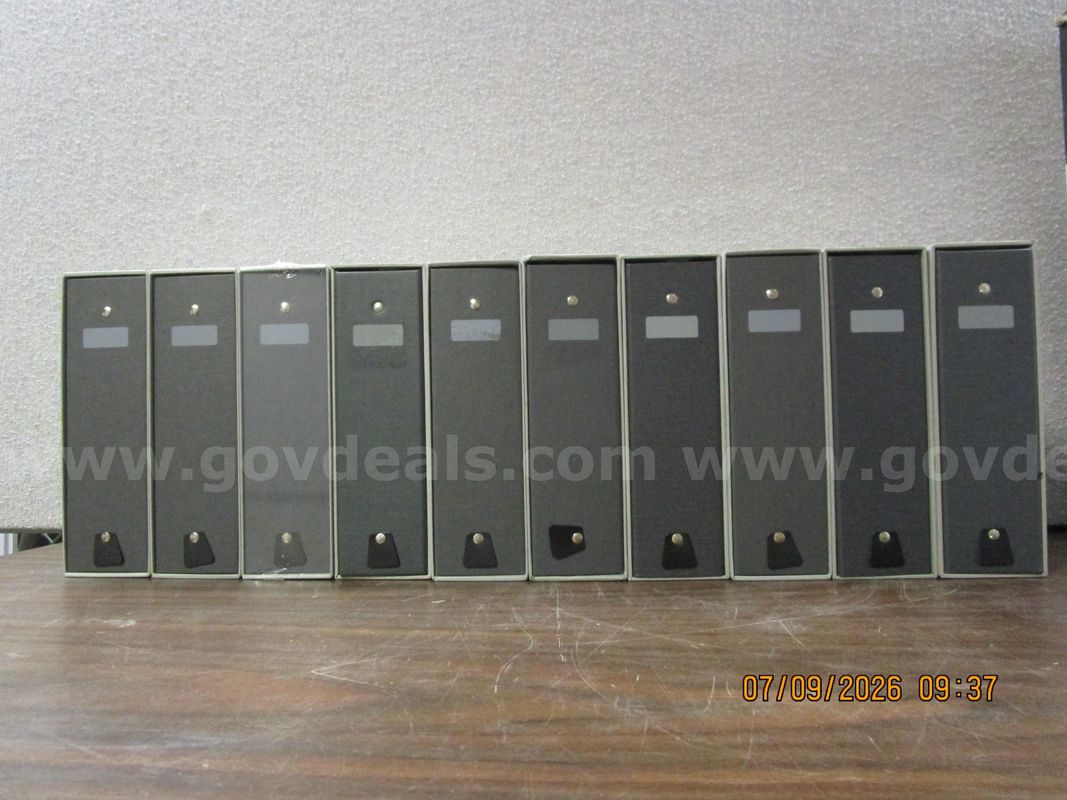 (1) New; (8) Like-New; (1) Slightly Damaged Day-Timer Storage Sets 5½" X 8½"