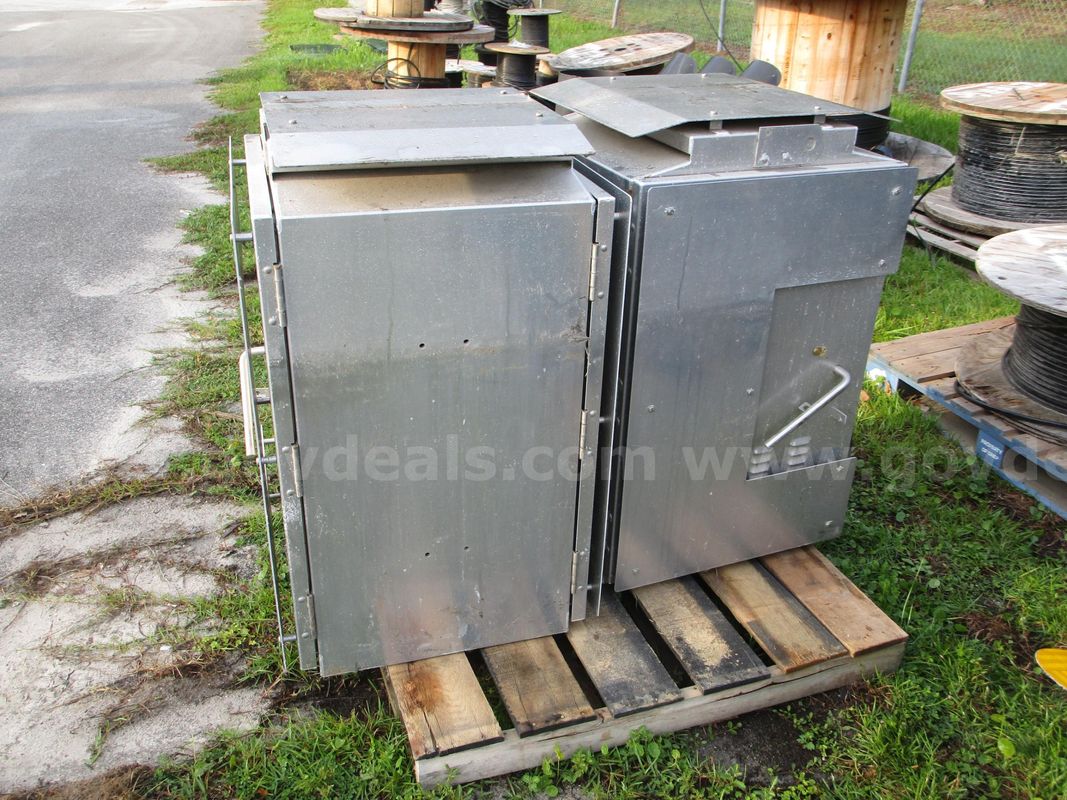 (2) Used Electrical Boxes, No Keys