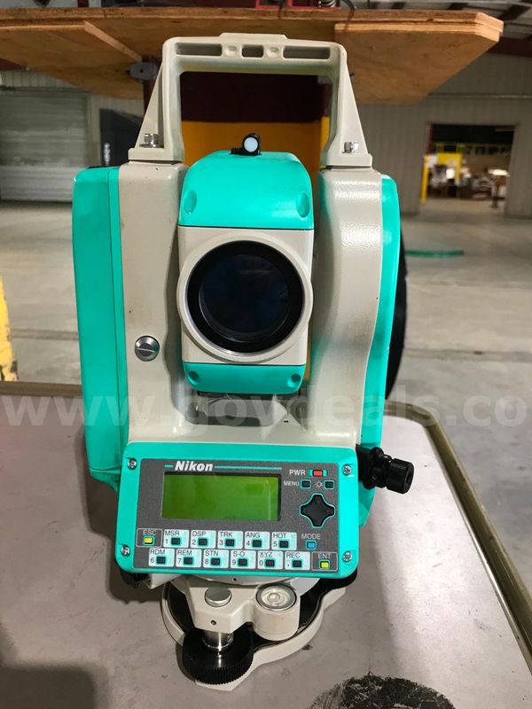 Nikon Dtm 350 Survey Instrument Laser And Case.