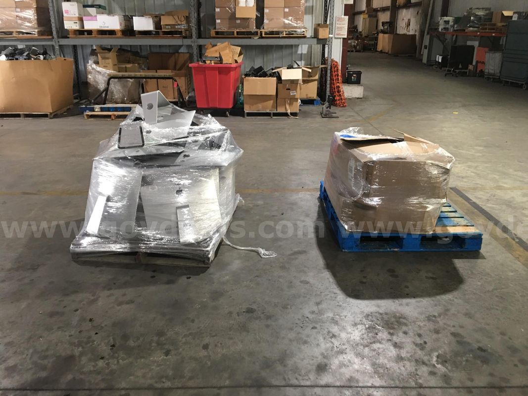 Lot Of Computers And Other Items On 2 Pallets