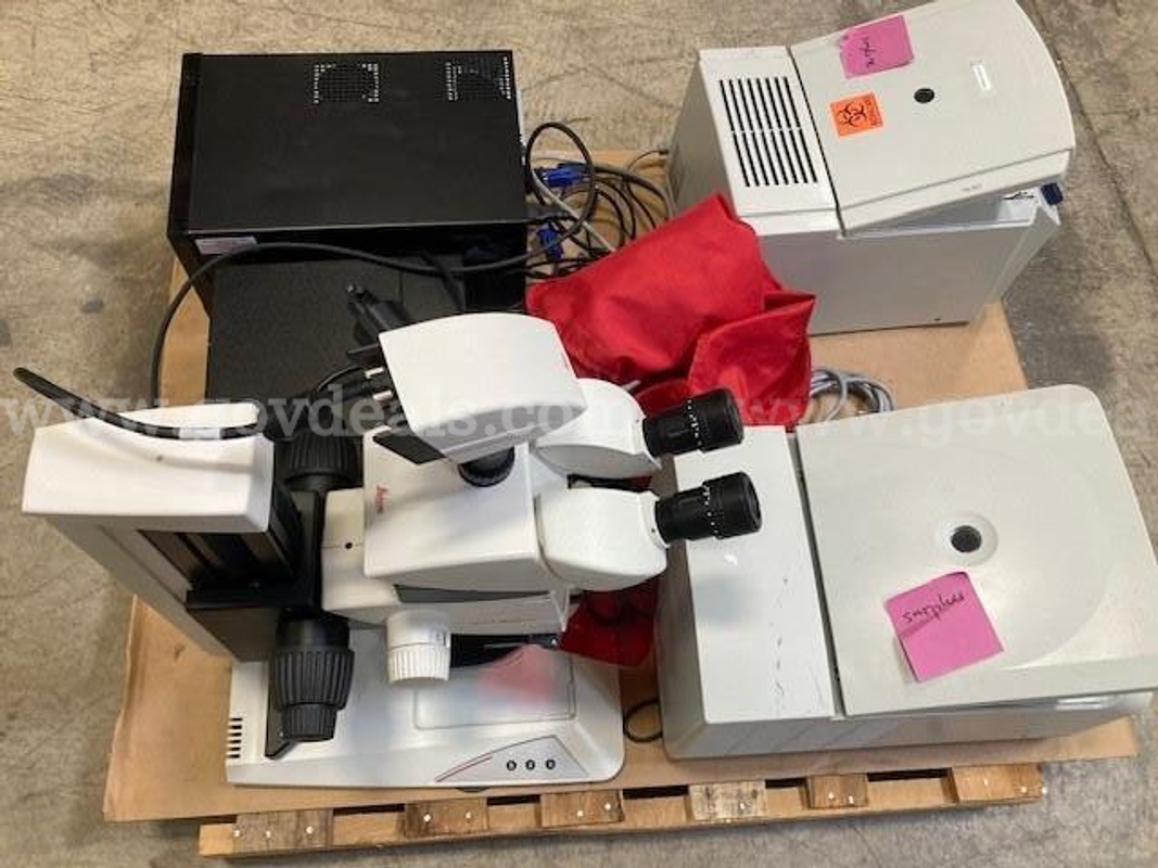 Pallet of Lab Equipment
