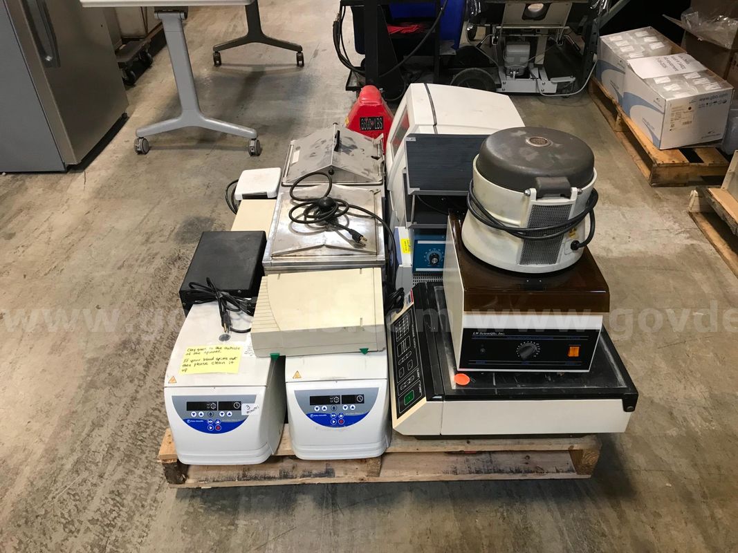 Pallet of Miscellaneous Laboratory Equipment