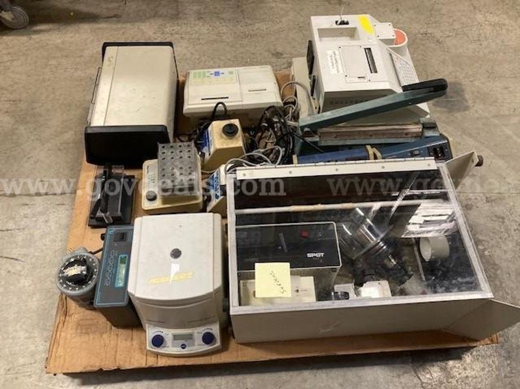 Pallet of Lab Equipment