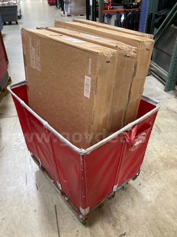 Bin of 4 LG Televisions