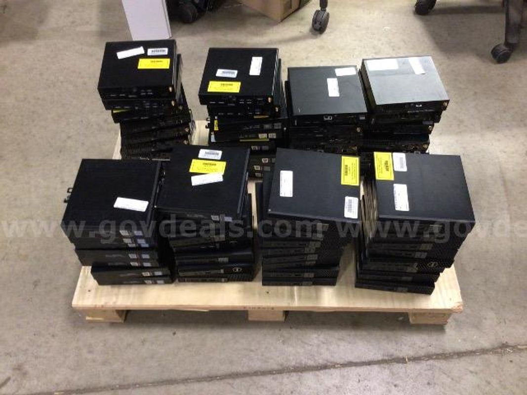 Lot of 60 Dell Micro Desktops