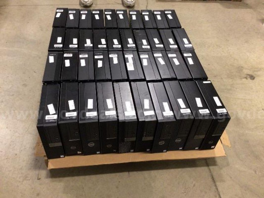 Lot of 40 Dell Desktops