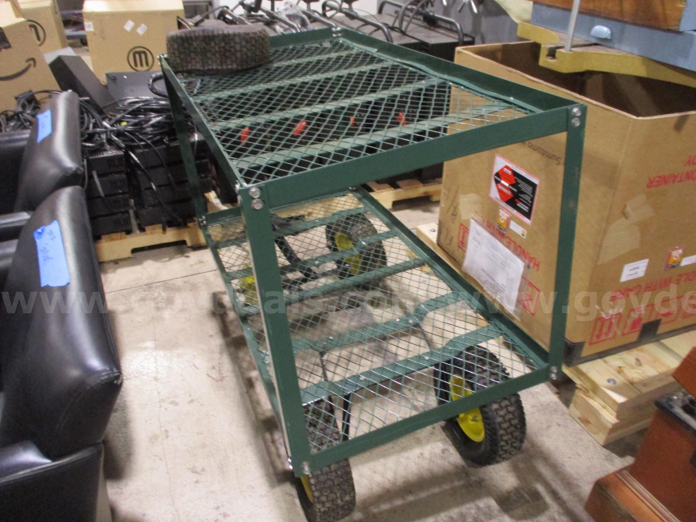 4 Wheel Carts - Lot of 2