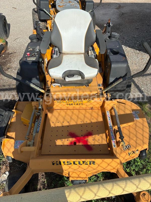 2 Hustler Super Z Mowers (selling for parts) 1ST LOT