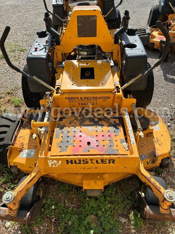 2 Hustler Super Z Mowers (selling for parts) 5TH LOT