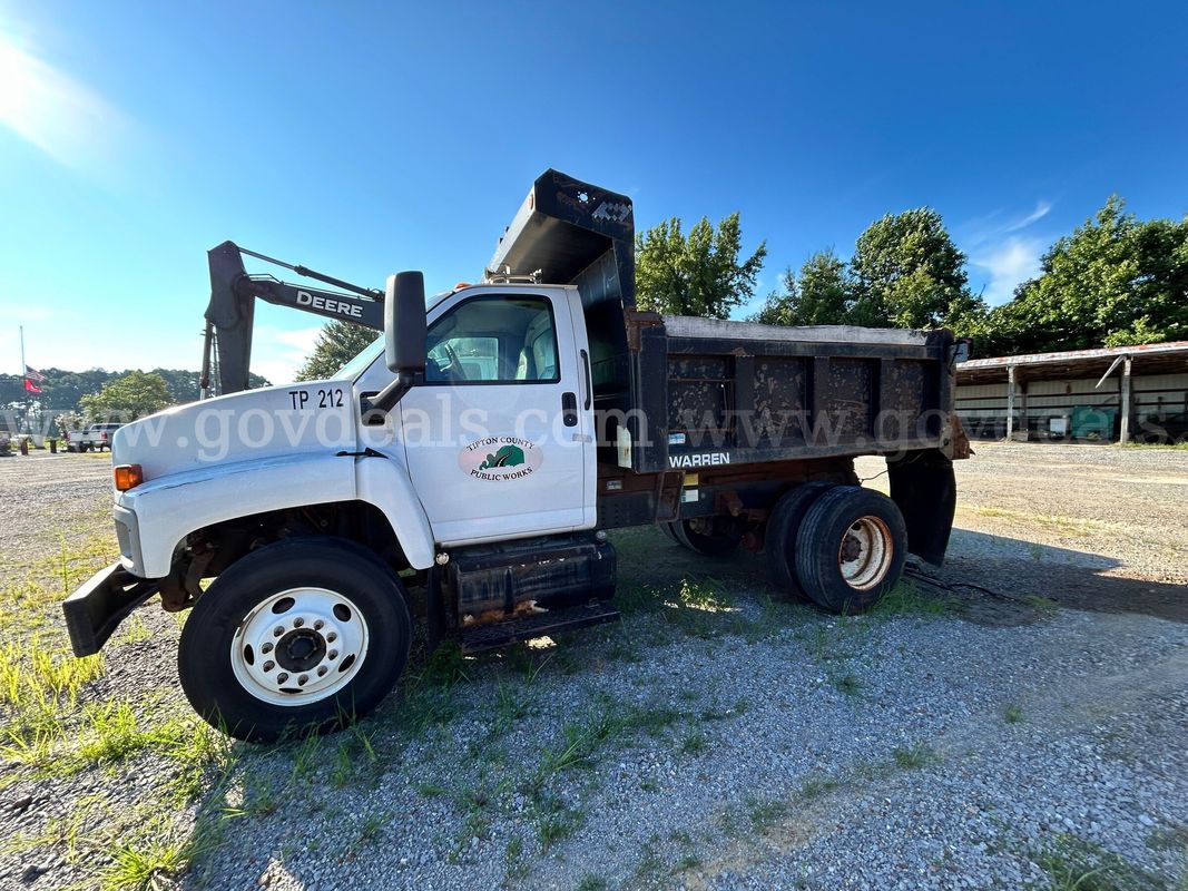 2004 Gmc C8c042 Dump Truck