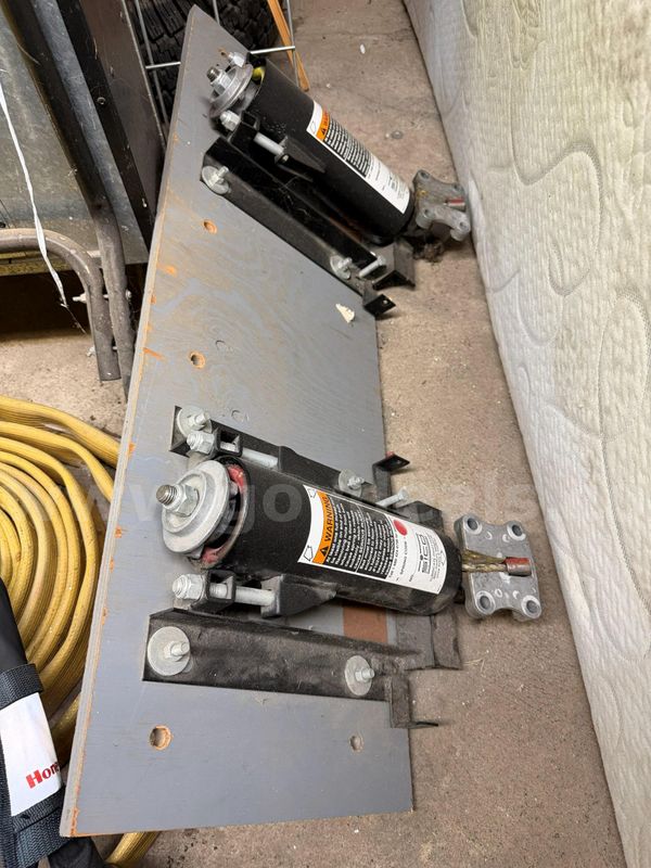 Pull down bed assembly (incomplete)