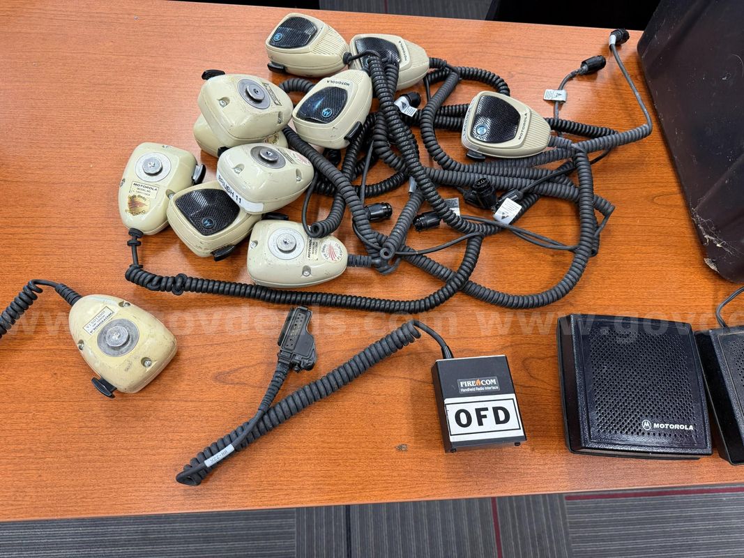 Lot of Various radio accessories