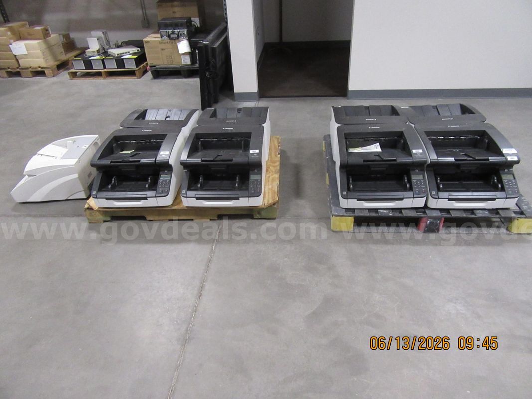 Lot of 9 Canon Scanners