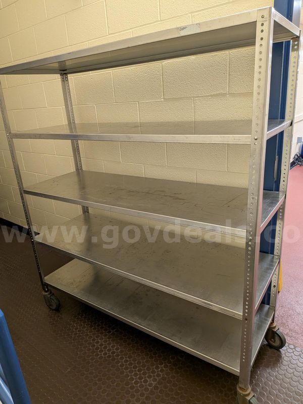 Metal shelf