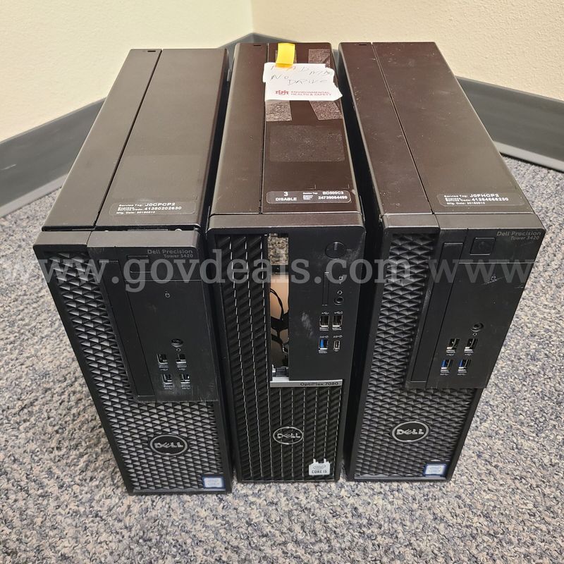 3 Dell Computers