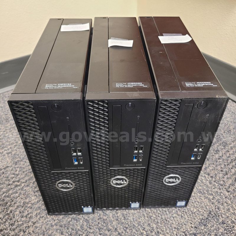 3 Dell Computers