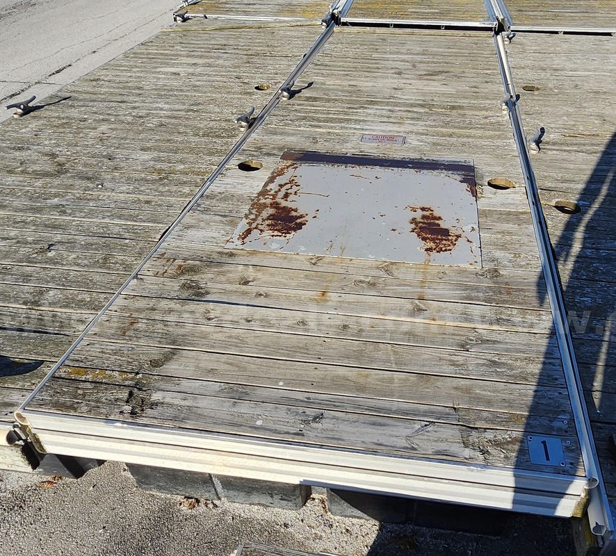 Launch Dock from Municipal Ramp