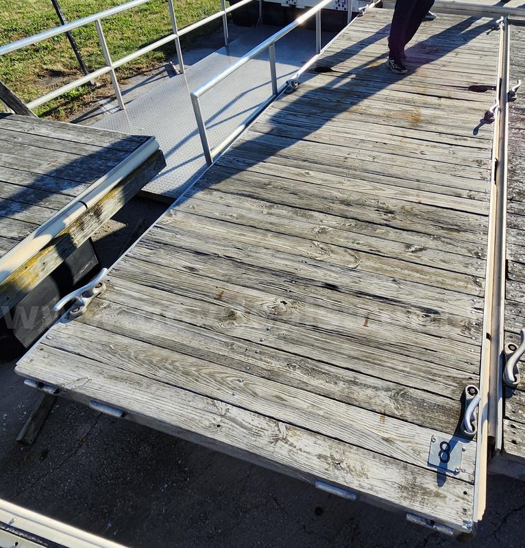 Launch Dock from Municipal Ramp