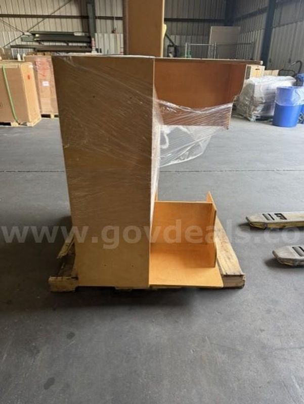 Lot 25 - Pallet of Mis. Wood Cubbies and Child Development Stuff. Must Be Picked Up Quick!