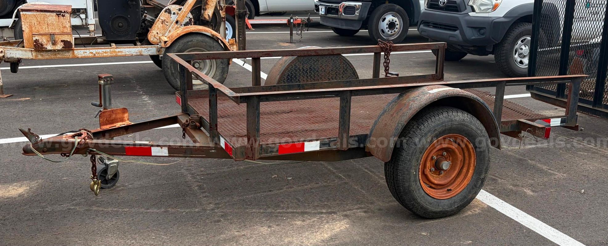 5'X8' TILT BED - Single Axle - Utility Trailer