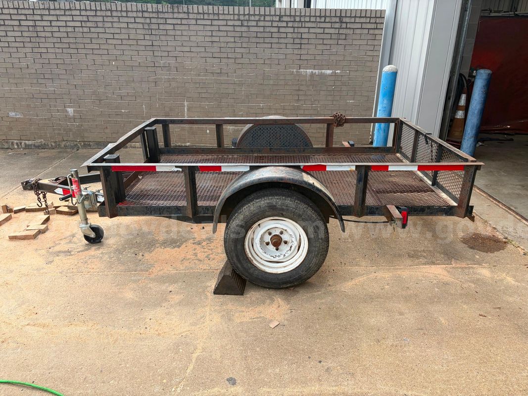 Used - 5'X8' TILT BED - Single Axle Utility Trailer