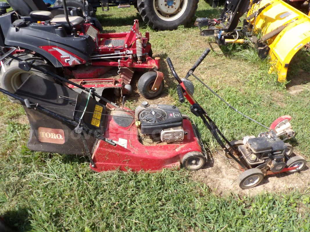 Toro Push Behind Mower and MTD Edger
