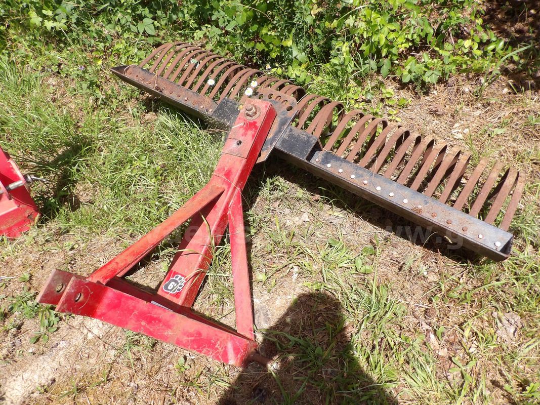 6 Foot Kodiak 3-Point Landscape Rake