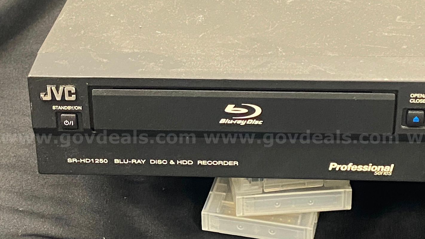 JVC Blu-Ray HDD Recorder SR-HD1250