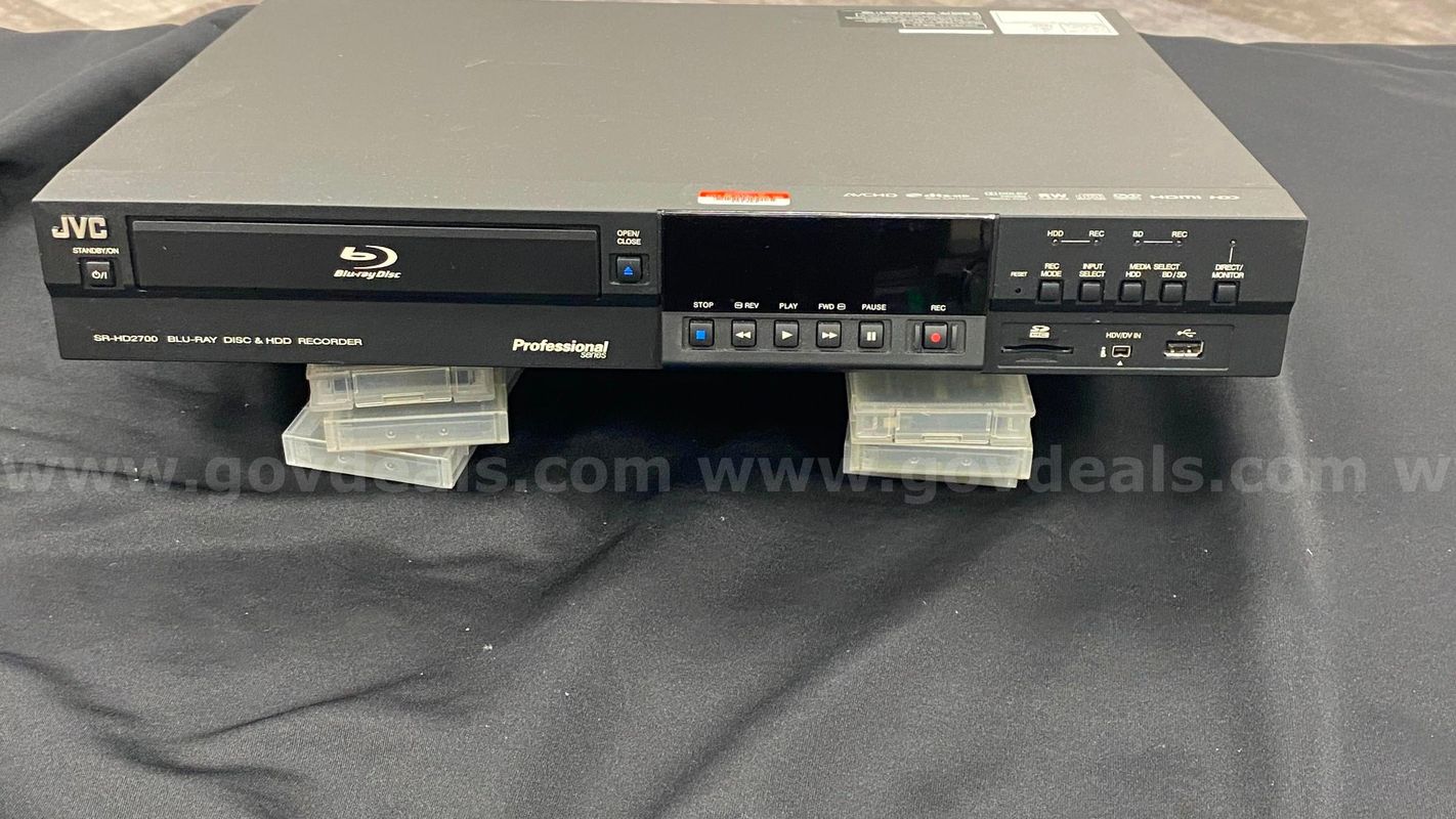 JVC Blu-Ray HDD Recorder SR-HD2700