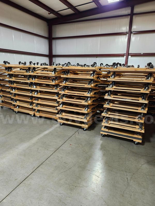 Lot of 16 Moving Dollies