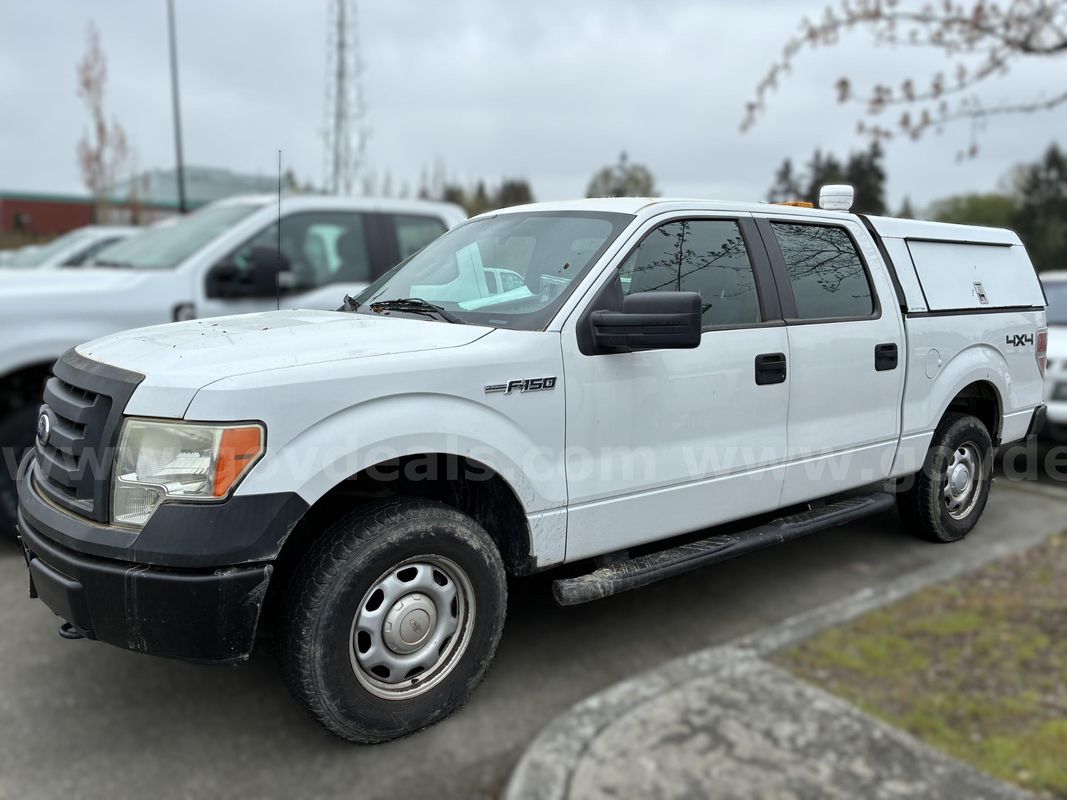 Utility Company Owned Surplus – Used 2011 Ford F-150 4WD