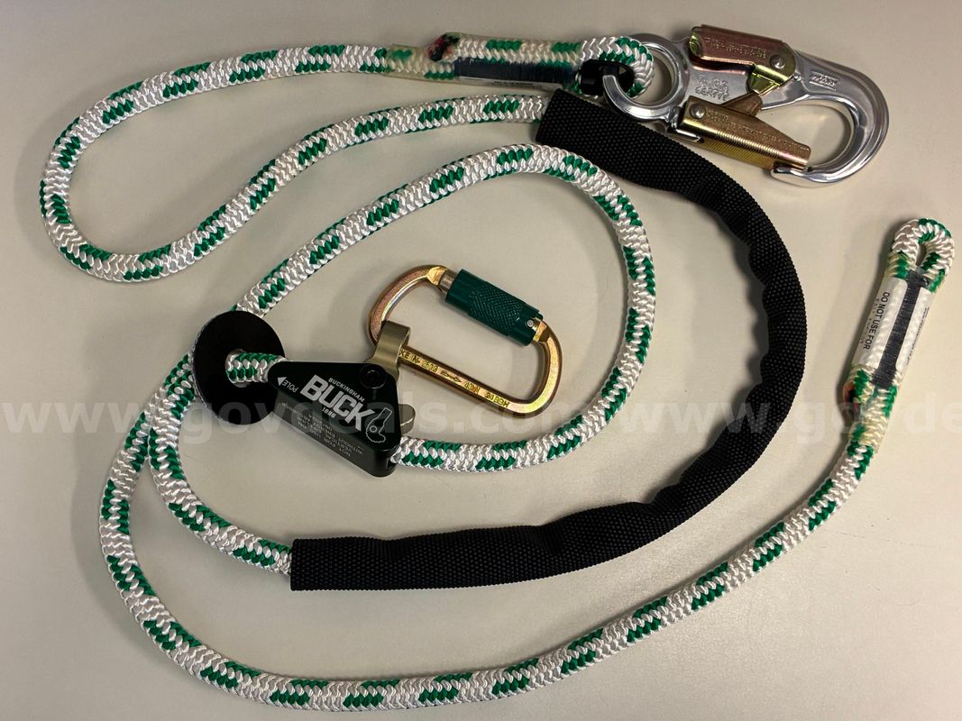 Utility Company Owned Surplus - Buckingham “Buck-A-Juster” Adjustable Positioning Lanyard
