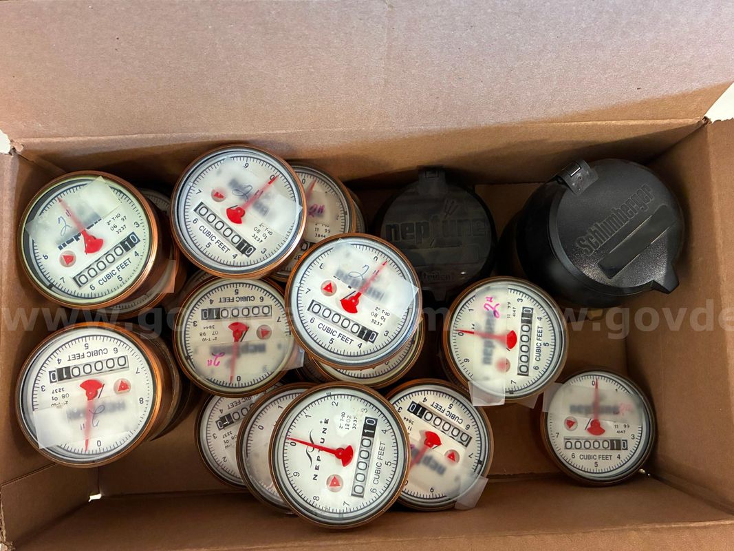 Utility Company Owned Surplus - Neptune T-10 2” Water Meter Registers