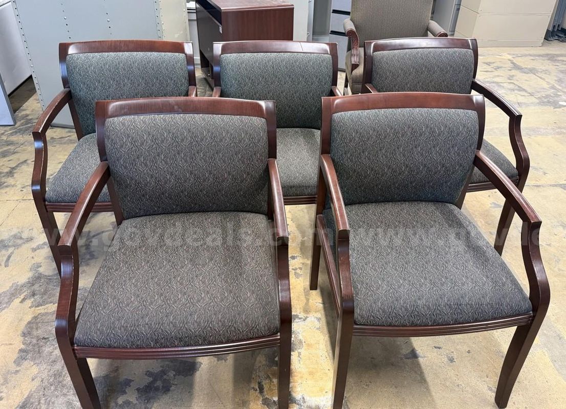 5 Grey Chairs