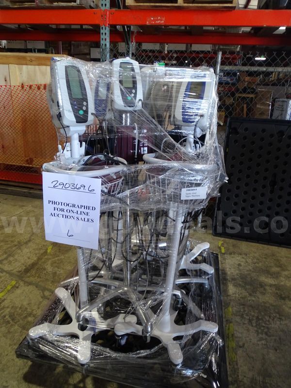 Vitals Monitors on Stands