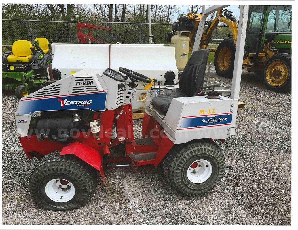 Used Ventrac 4200 VXD Slope Mower Unit 31h Diesel Engine