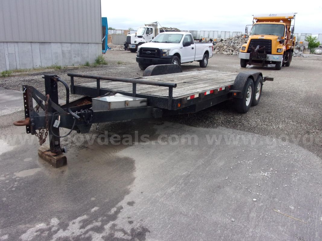 20' Power Tilt Trailer