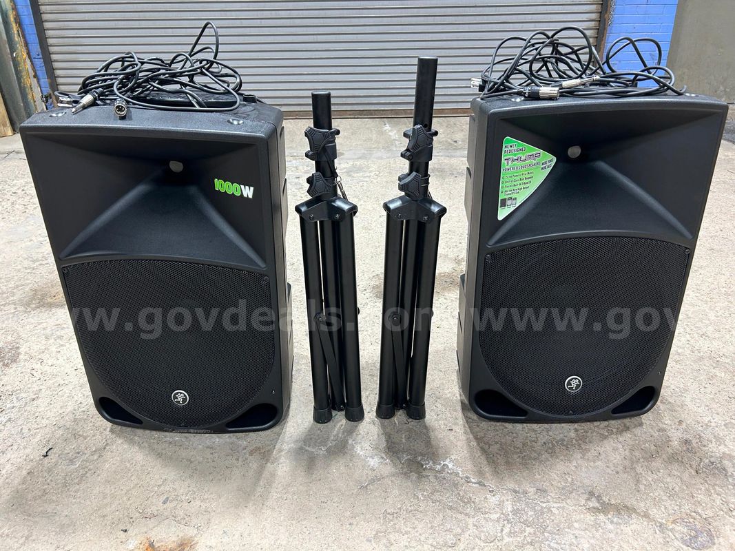 Thump 15 Speakers 1000W 15"