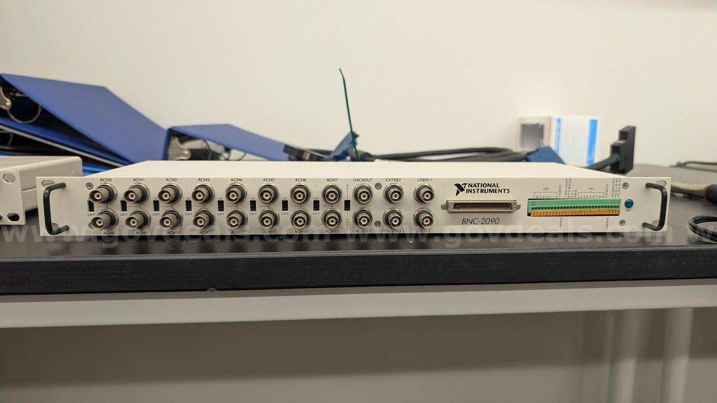 National Instruments Terminal Block and I/O Connector Lot