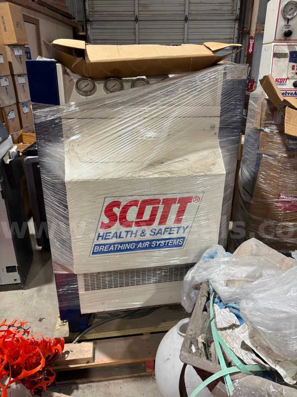 Scott compressor and fill station