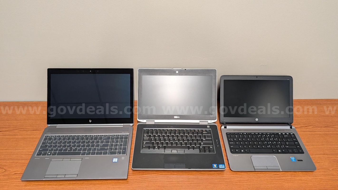 Laptops- lot of 8