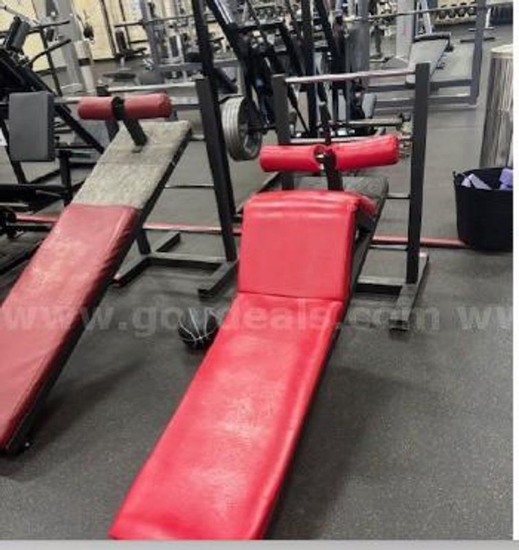2 Adjustable gym benches