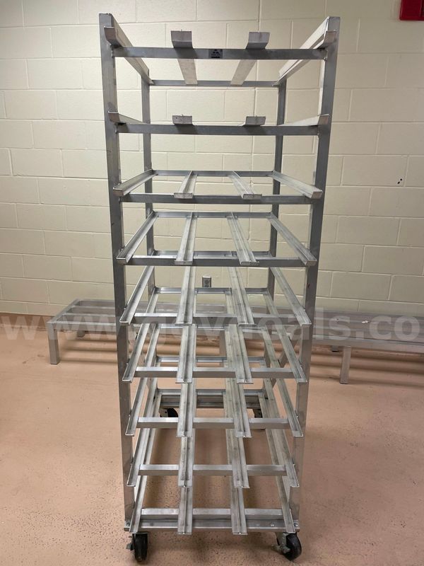 Can Rack with Wheels