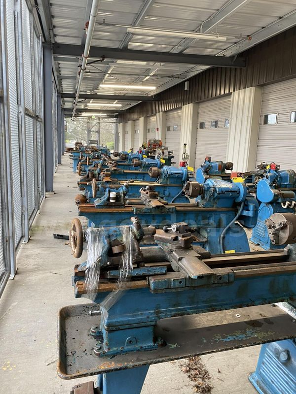 Heavy Duty Metal Turning Lathes - Lot of 10
