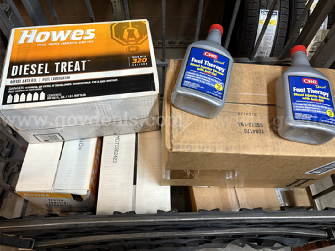 Lot of approx 9 cases CRC Fuel Therapy & Howes Diesel Treat